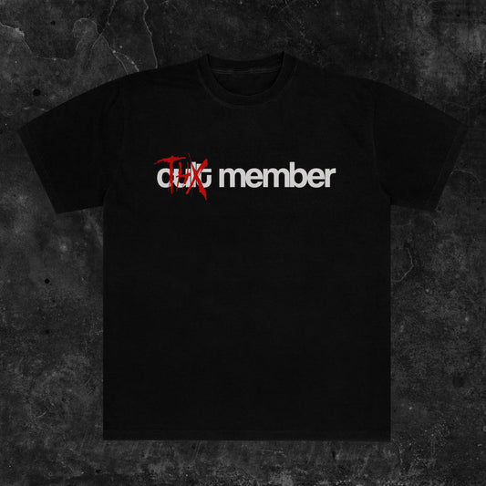 THX CULT MEMBER T SHIRT [BLACK]